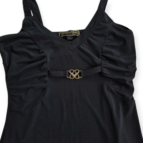 Y2K South Pole Women's Tank Top, Black, Size Large - Picture 2 of 6